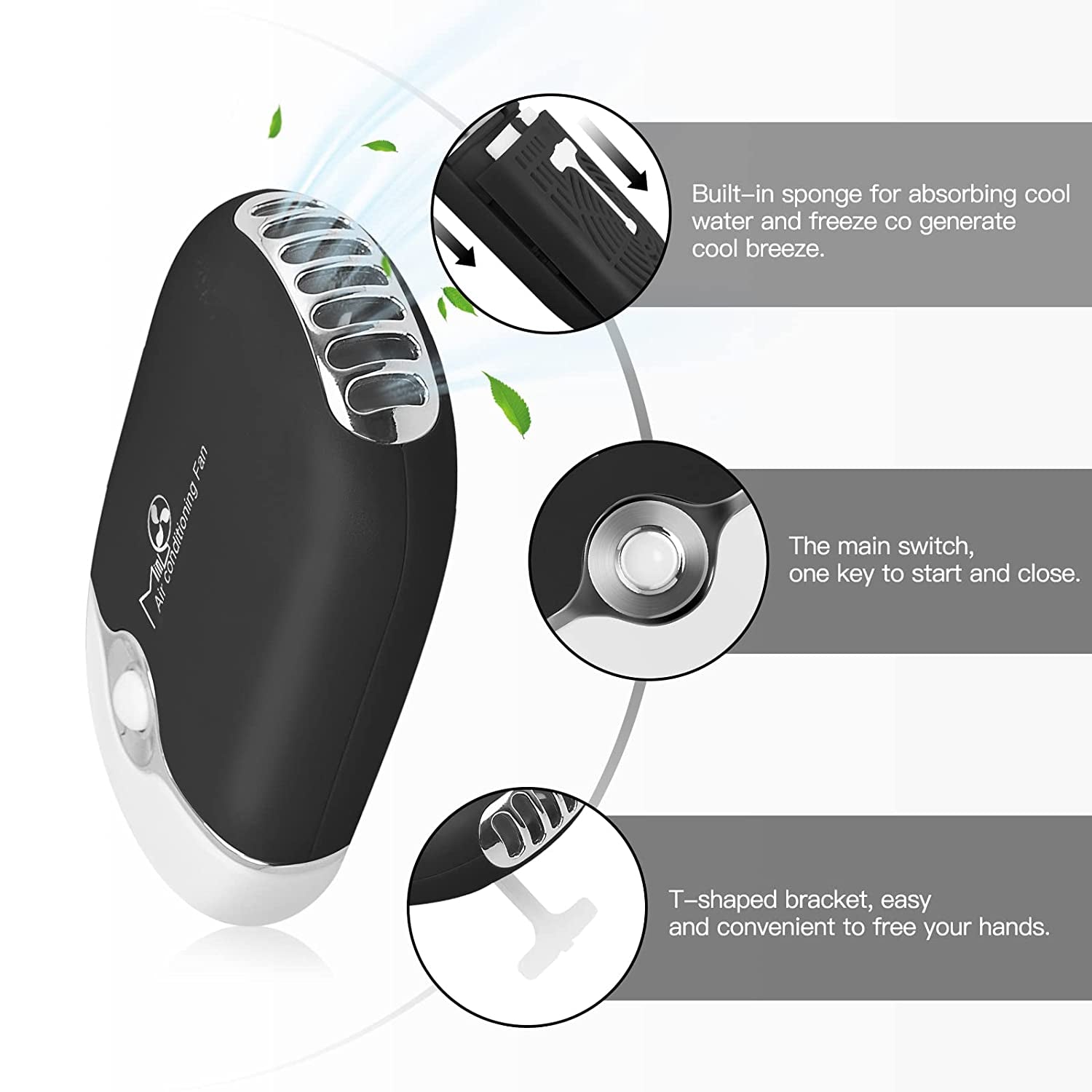 Rechargeable Mini Eyelash Fan with Built-in Sponge - Perfect Lash Dryer for Eyelash Extensions